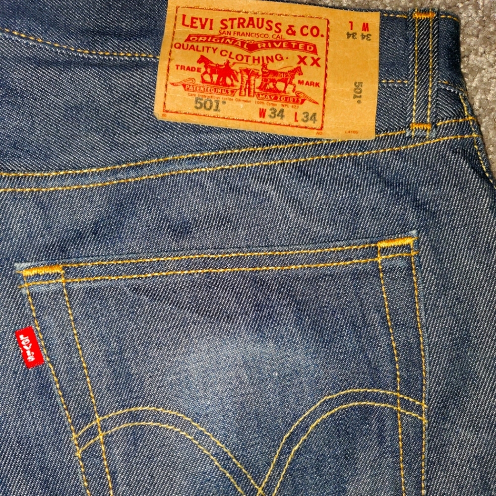 501 Levi Denim Jeans